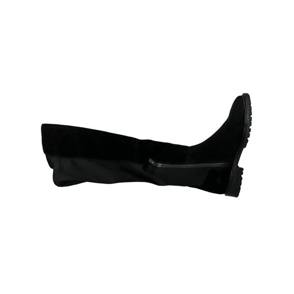 Aqua College prestige Over the Knee Boots Black Cow Suede, Size 7.5
(105) - Picture 2 of 4